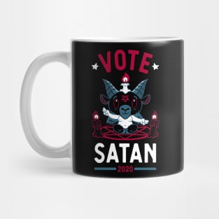 Vote Satan - Vote 2020 - Election - Creepy Cute - Goth Mug